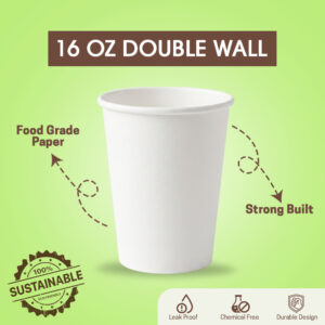 16 oz Double Wall Cup
