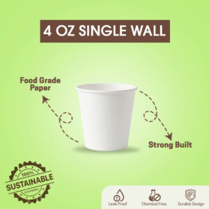 4 oz Single Wall Cup