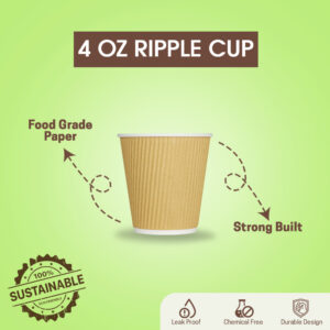 4 oz Ripple Wall Cup
