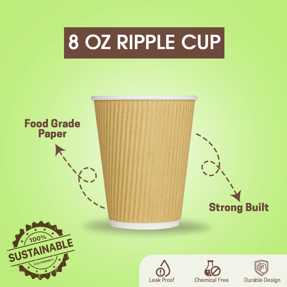 8oz ripple